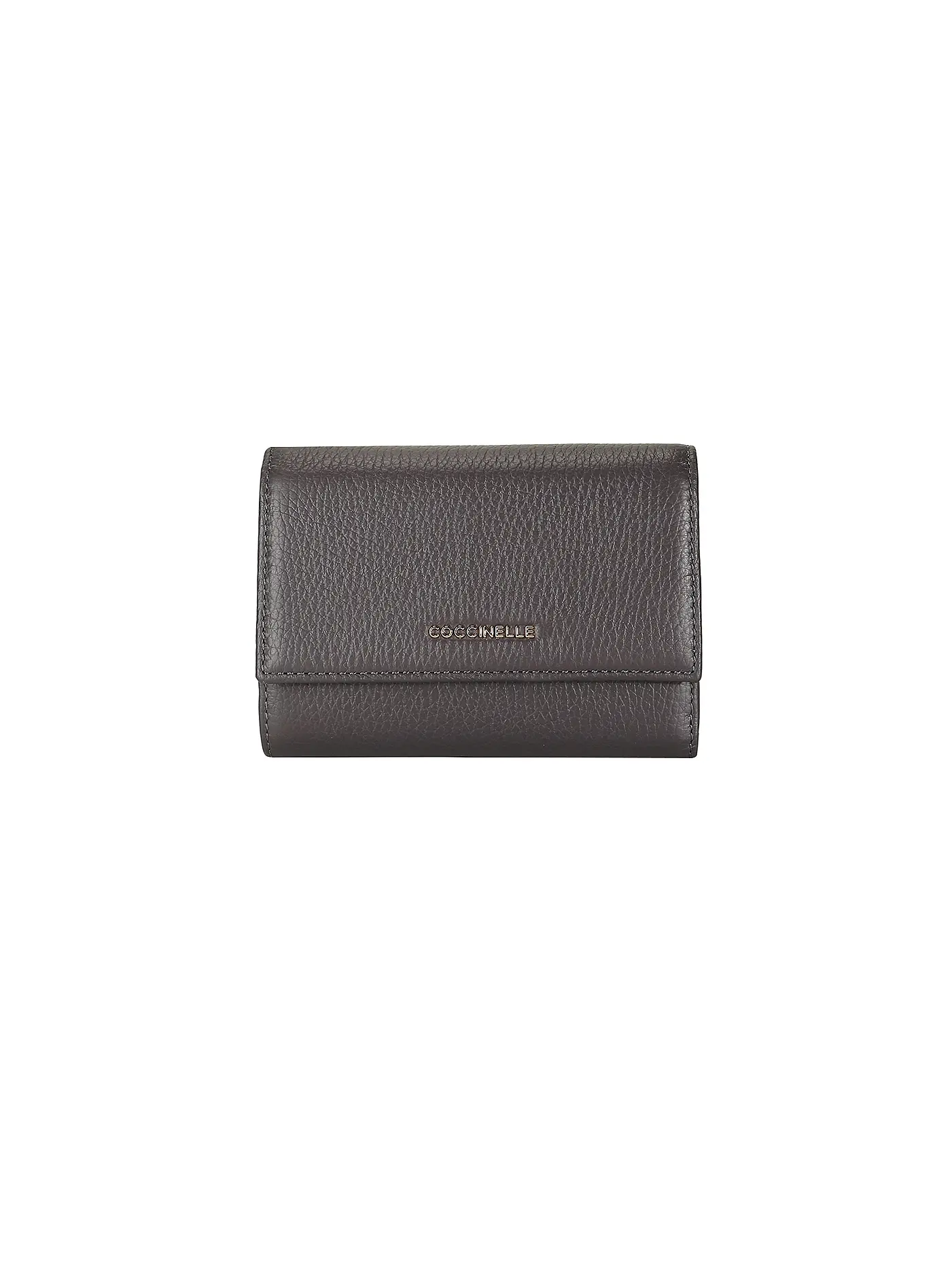 COCCINELLE | Geldbörse METALLIC SOFT | grau